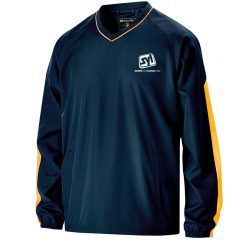 Holloway Adult Polyester Bionic Windshirt - 229019navygold