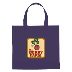 Non-Woven Mini Brochure Tote Bag - 3323_NAV_Colorbrite