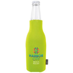 KOOZIE® Zip-Up Bottle Cooler with Opener