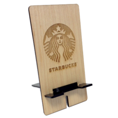 Smart Spots Natural Wood Smart Phone Stand - Maple