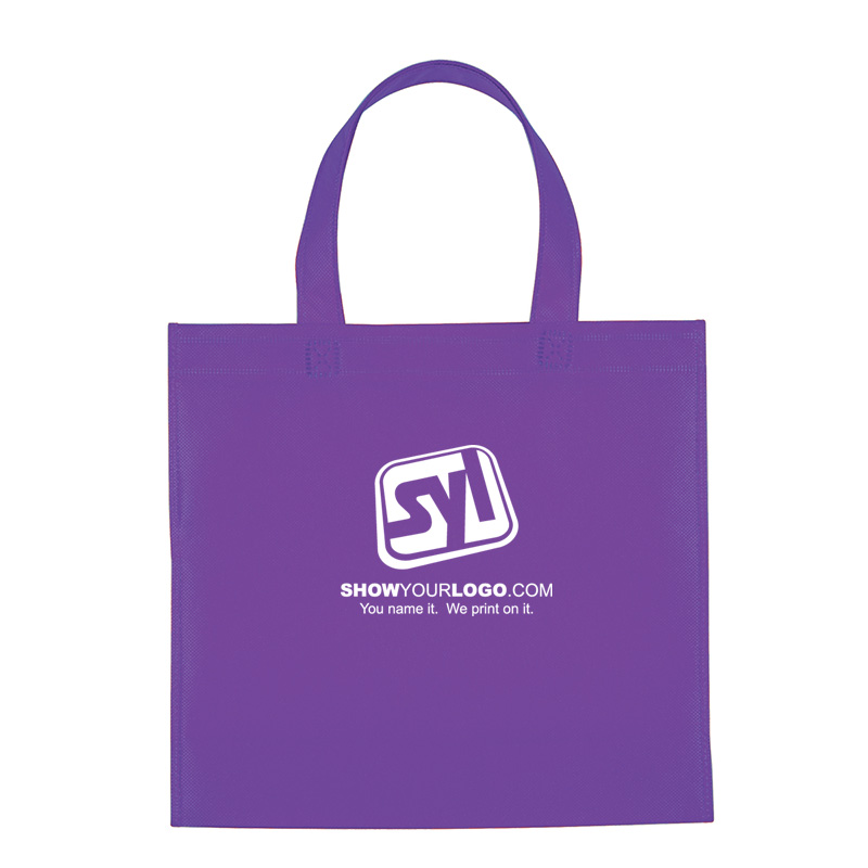 Non-Woven Mini Brochure Tote Bag - Show Your Logo