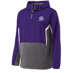 Holloway Adult Polyester Quarter Zip Potential Pullover - Holloway outerwear