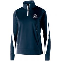Holloway Ladies’ Polyester 1/4 Zip Determination Pullover - 229392_48_z