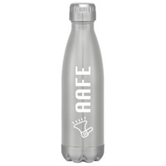 Swiggy Stainless Steel Bottle – 16 oz - 5706_SIL_Silkscreen