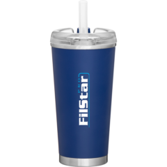 Brooklyn Stainless Double Wall Tumbler – 16.9 oz - Brooklyn Stainless Double Wall Tumbler 8211 169 oz 8211 Blue