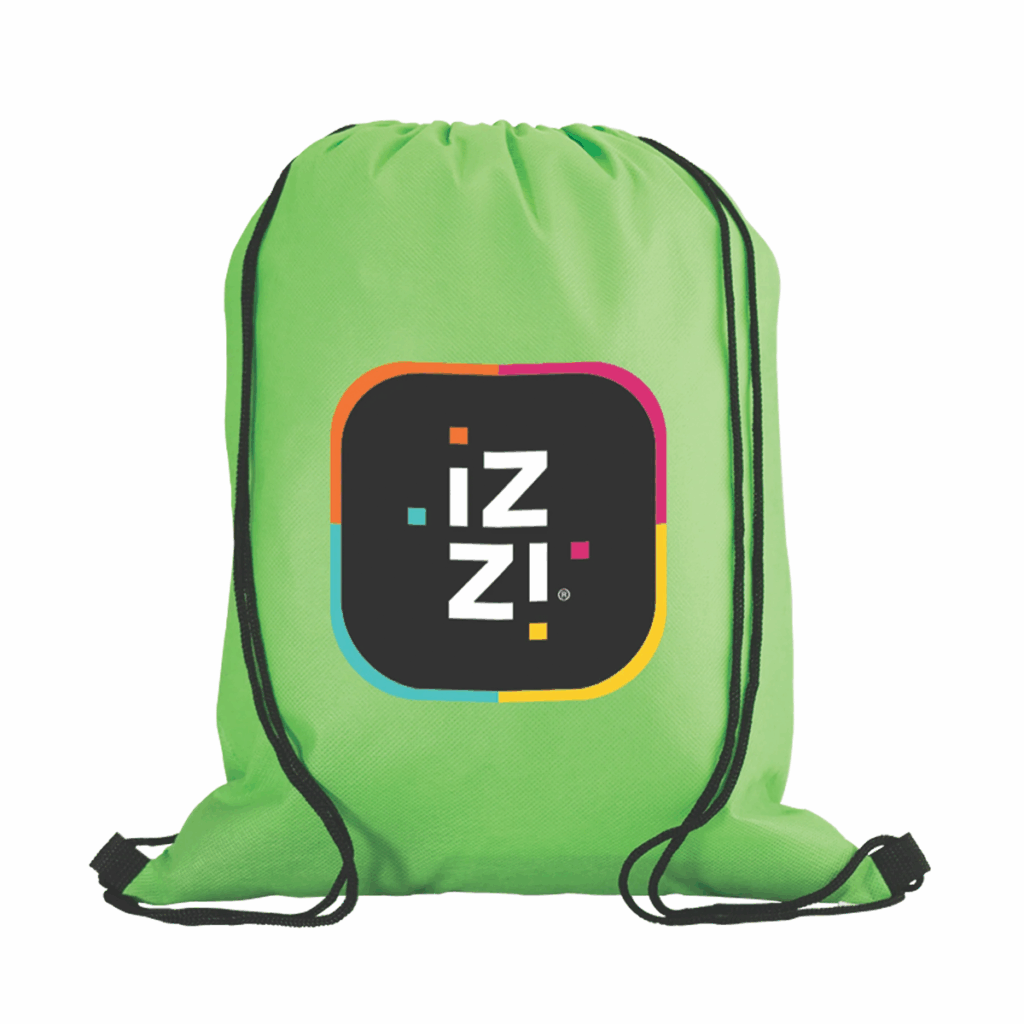 Drawstring Backpack - Drawstring Backpack 8211 Lime