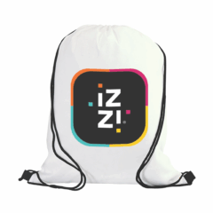 Drawstring Backpack - Drawstring Backpack 8211 White
