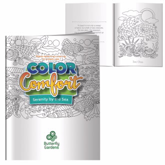 Adult Coloring Book – Serenity by the Sea - M0295 multicolor