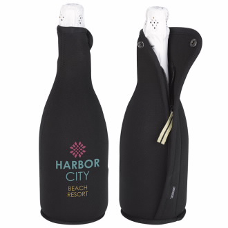 KOOZIE® Champagne Bottle Kooler - M0310 Black