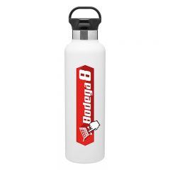 h2go ascent Powder Coated Thermal Bottle – 25 oz - a4108white
