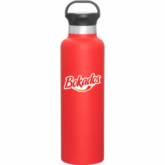 h2go ascent Powder Coated Thermal Bottle – 24 oz - h2go ascent Powder Coated Thermal Bottle 8211 24 oz 8211 Matte Red