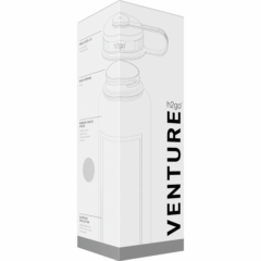 h2go venture Stainless Steel Thermal Bottle – 40 oz - h2go venture Stainless Steel Thermal Bottle 8211 40 oz 8211 Retail Gift Box