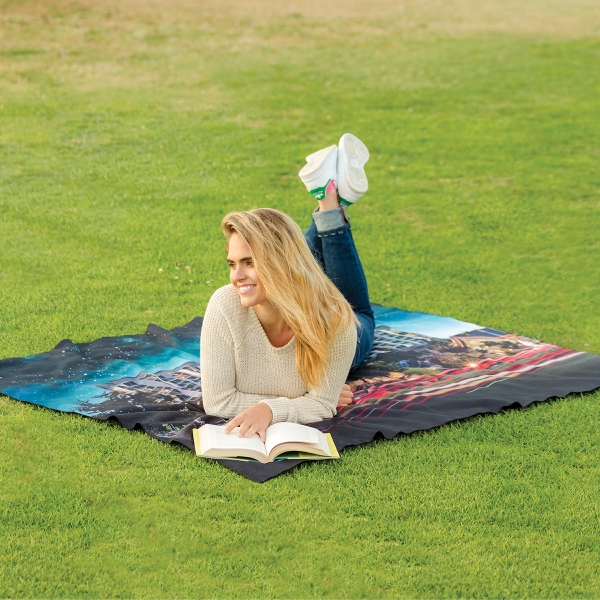 Water Repellent Microfiber Picnic Blanket - 25045868