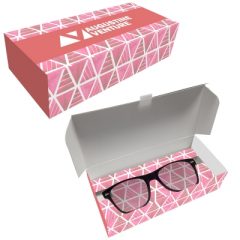 Two-Tone Translucent Malibu Sunglasses - 6264_OptionalBox