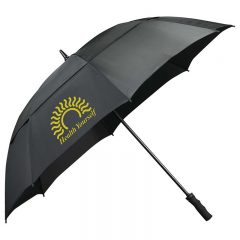 Course Vented Golf Umbrella 62″ - Black