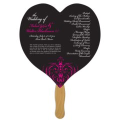 Heart Hand Fan - E101
