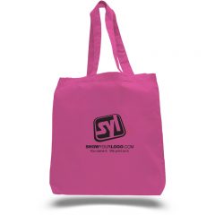 Economical Tote Bag with Gusset - HotPink
