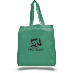 Economical Tote Bag with Gusset - SBQTBG_kelly_green_blank_145_1480523346