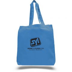 Economical Tote Bag with Gusset - SBQTBG_sapphire_blank_742_1480523475