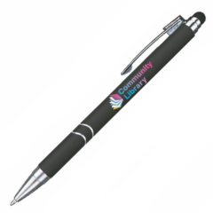 Dawson Stylus Retractable Soft Pen - dawsonstylusblack