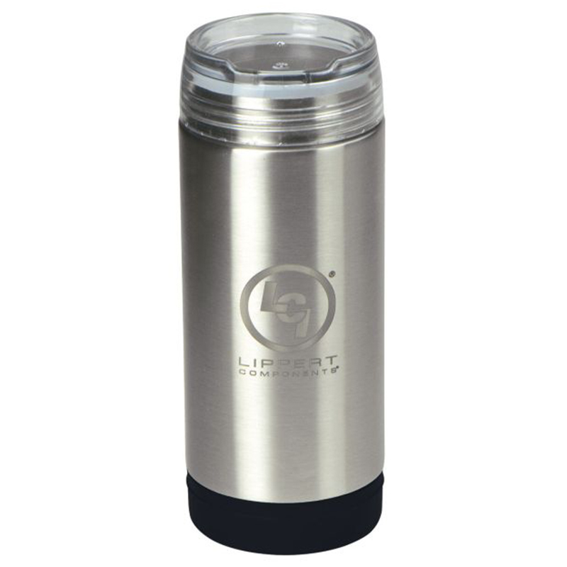 2 in 1 Stainless Steel Vacuum Cooler/Tumbler - ss40silbla-1649435369