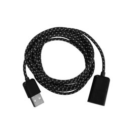 Braided Long Cable - Braided Long Cable_Black