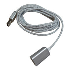 Braided Long Cable - Braided Long Cable_Grey