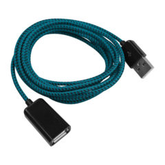 Braided Long Cable - Braided Long Cable_Teal