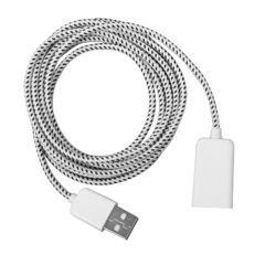 Braided Long Cable - Braided Long Cable_White