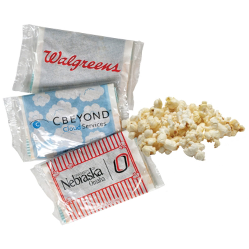 Custom Printed Single Microwave Popcorn Bag - Show Your Logo