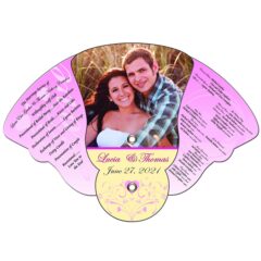 Four Part Expandable Bell Hand Fan