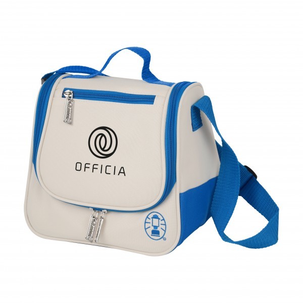 Coleman® 8-Can Saddle Bag Cooler - Royal