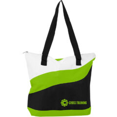 Wave Tote - Wave Tote_White_Lime Green_Black