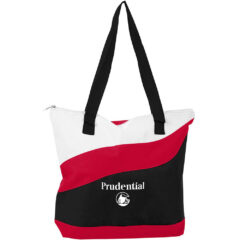Wave Tote - Wave Tote_White_Red_Black