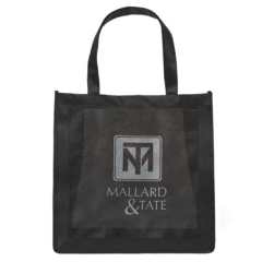 Crowne Mesh Tote Bag - crownebagonecolorscreenprint