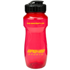 Eclipse Bottle with Flip Top Lid – 24 oz - eclipsefliptopredblacklid