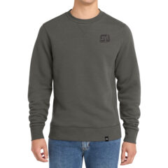 New Era® French Terry Crew - 1200W-8600-Graphite-0-NEA501GraphiteModelFront5