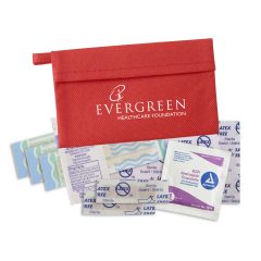 Quick Care™ Non-Woven First Aid Kit - 1511800343_3512_red_contents