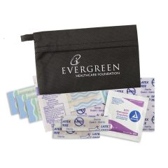 Quick Care™ Non-Woven First Aid Kit - 1511800352_3512_black_contents