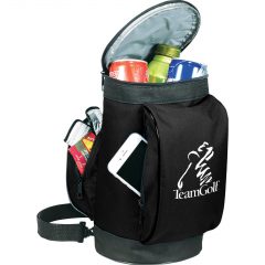 Golf Bag Cooler – 6 Can - Black
