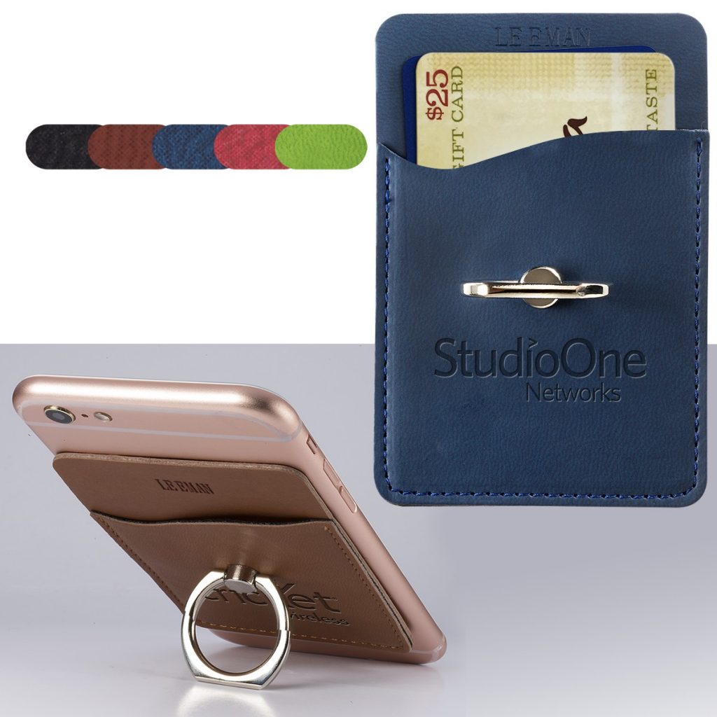 Tuscany™ Card Holder with Metal Ring Phone Stand - LG-9378_ab-prime_item_31