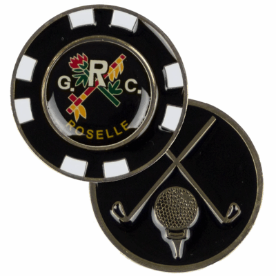 Metal Poker Marker Chip 8211 Gold