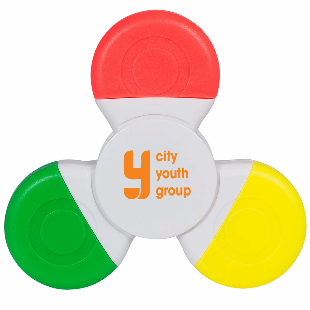 Promospinner® Tri-Highlighter - Promospinner Tri-Highlighter