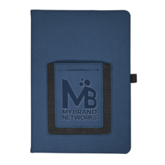 Roma Journal with Phone Pocket - Roma Journal with Phone Pocket 8211 Navy Blue
