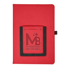 Roma Journal with Phone Pocket - Roma Journal with Phone Pocket 8211 Red