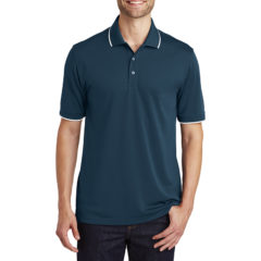 Port Authority® Dry Zone® UV Micro-Mesh Tipped Polo - blue