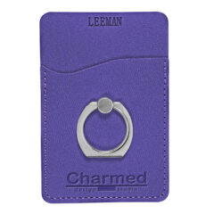 Leeman Tuscany™ Card Holder with Metal Ring Phone Stand - lg-9378_ftdeco_14_p