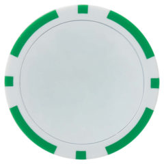 Poker Chip Ball Marker - poker green