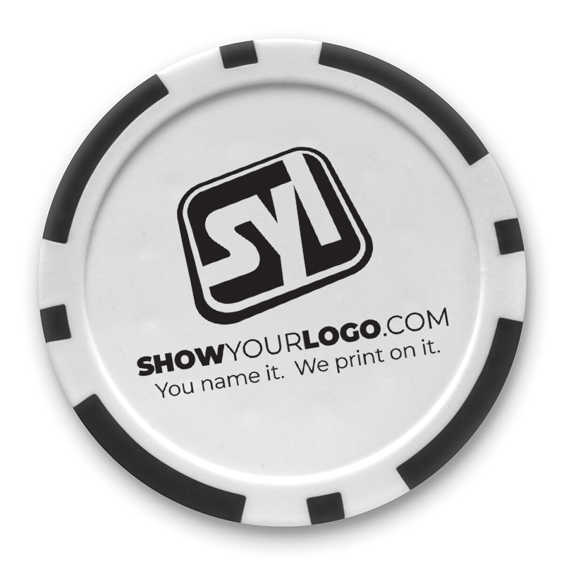 Poker Chip Ball Marker Show Your Logo