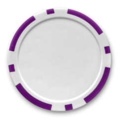 Poker Chip Ball Marker - purple
